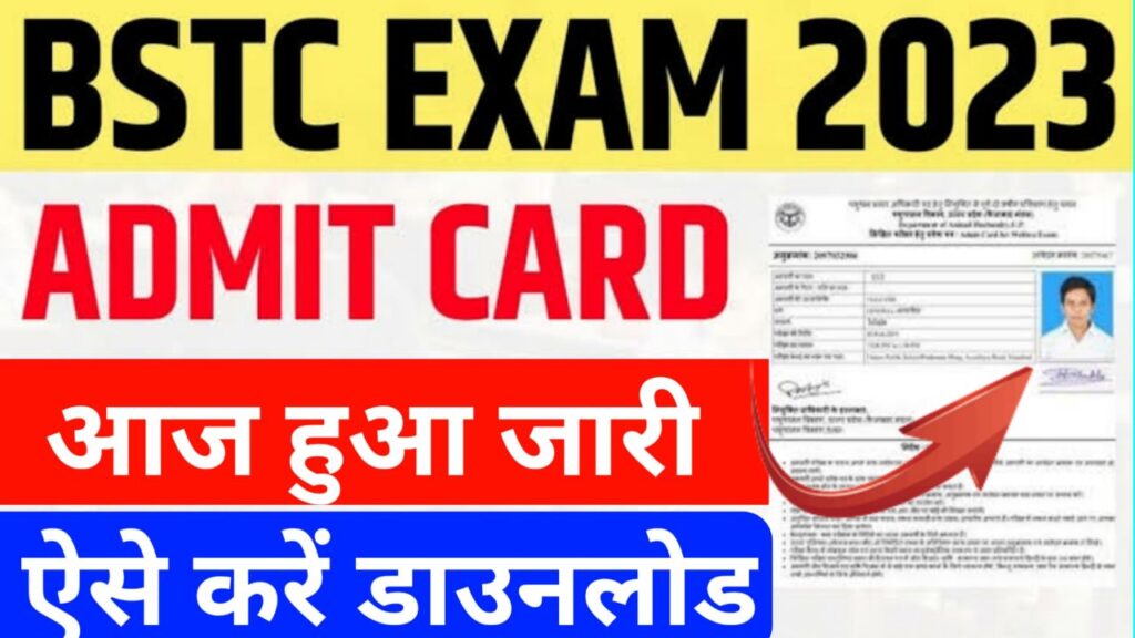 Rajasthan BSTC Admit Card 2023 Download