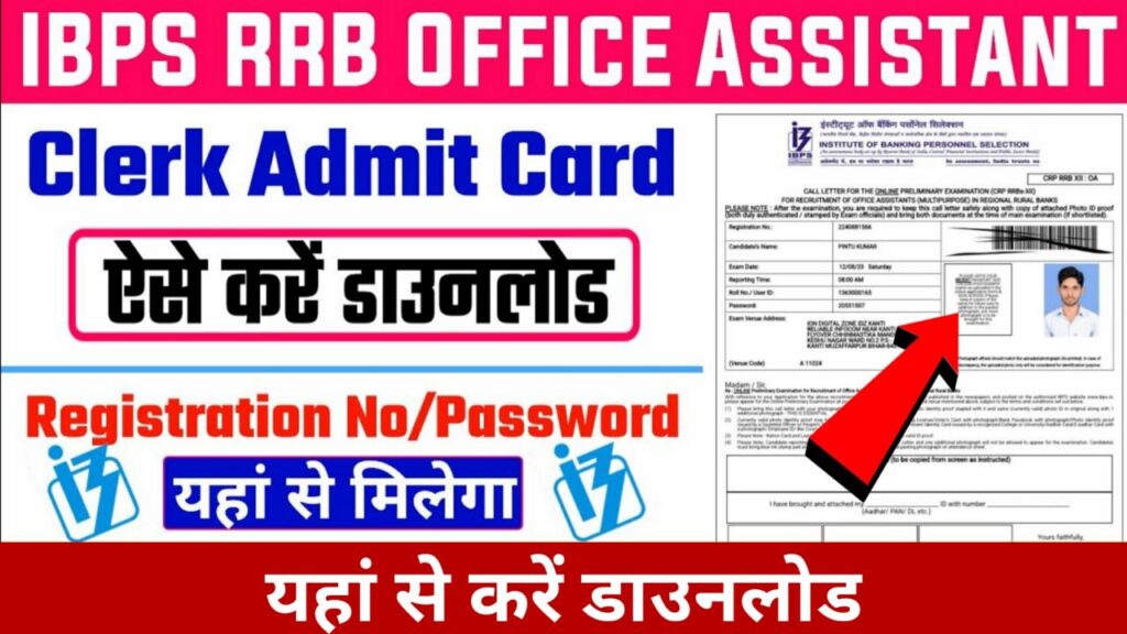 IBPS RRB Clerk Main Admit Card 2023 Release